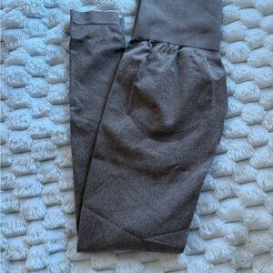 High-Waist leggings in light brown